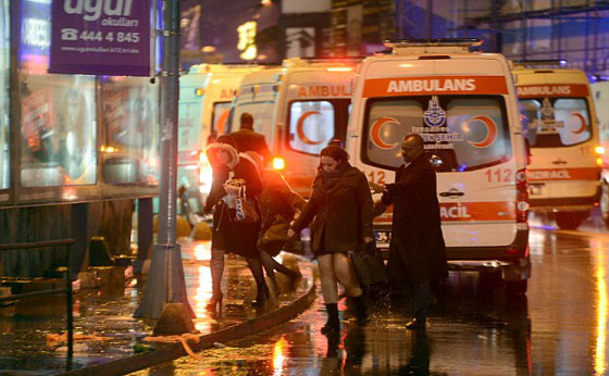 مجزرة ليلة رأس السنة في اسطنبول.. 39 قتيلاً وعشرات الجرحى  صورة رقم 15