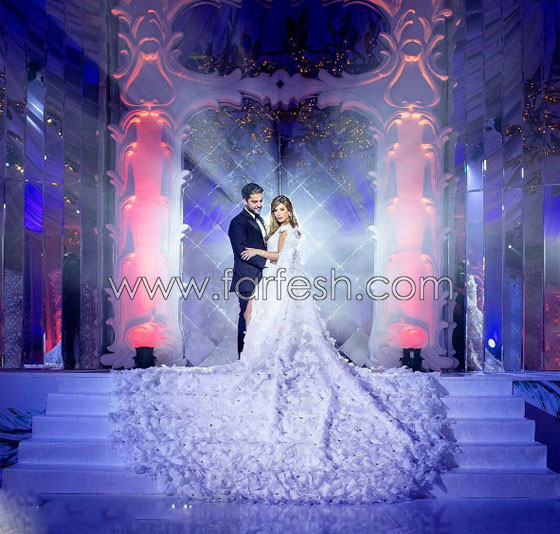 حفل زفاف اسطوري في لبنان يشعل مواقع التواصل.. فيديو صورة رقم 3