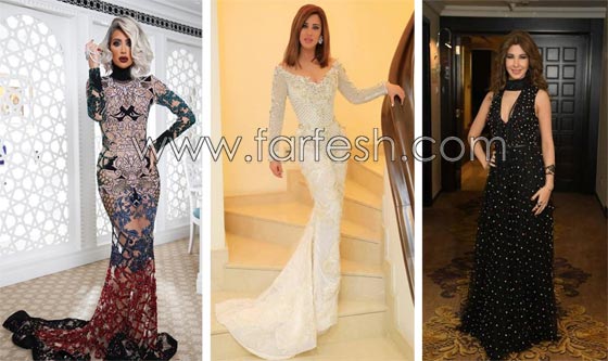 اطلالات النجمات في استقبال عام 2017 صورة رقم 1