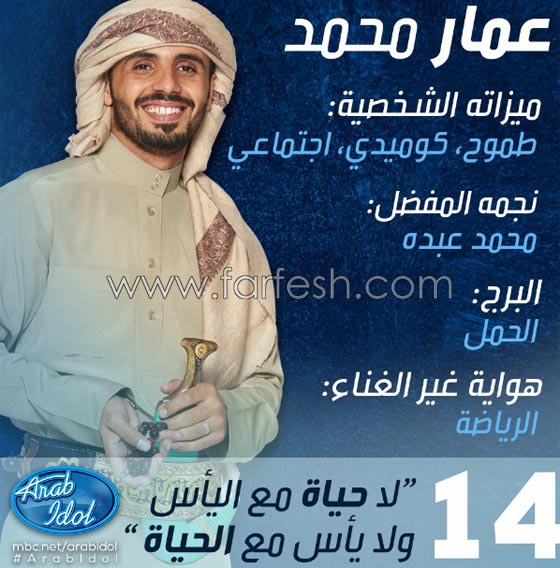  عرب ايدول: خروج حسام الشويخي من تونس وضيف الحلقة كاظم الساهر صورة رقم 15