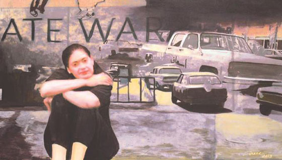 لبنانية تحول شظايا القذائف إلى منحوتات فريدة صورة رقم 27