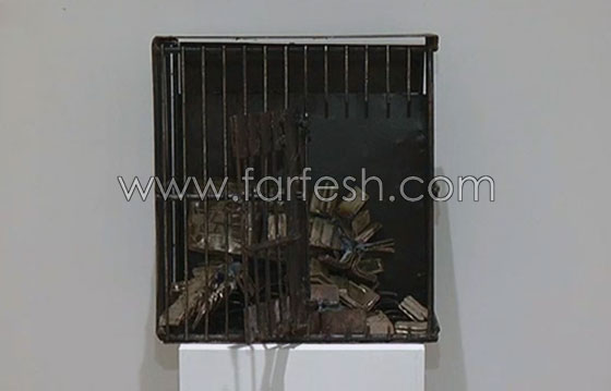 لبنانية تحول شظايا القذائف إلى منحوتات فريدة صورة رقم 10