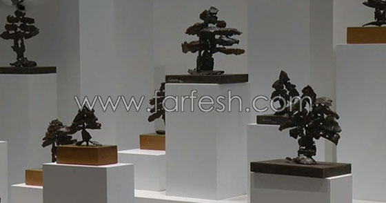 لبنانية تحول شظايا القذائف إلى منحوتات فريدة صورة رقم 13