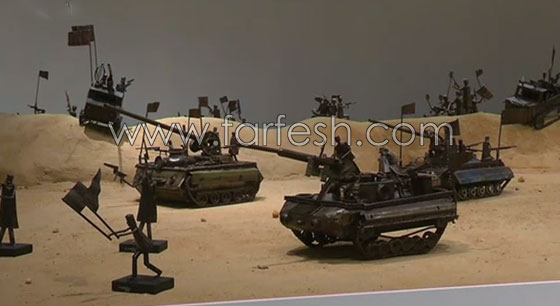 لبنانية تحول شظايا القذائف إلى منحوتات فريدة صورة رقم 15