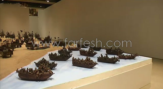 لبنانية تحول شظايا القذائف إلى منحوتات فريدة صورة رقم 16