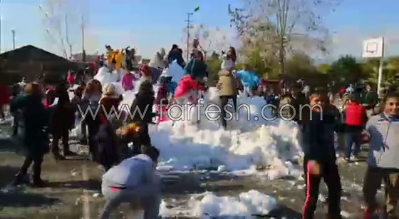 شاحنات محملة بالثلوج لإسعاد الأطفال في تركيا صورة رقم 18