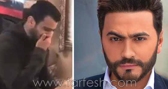 فيديو تامر حسني يحقق أمنية شاب ويجعله يبكي فرحاً  صورة رقم 1