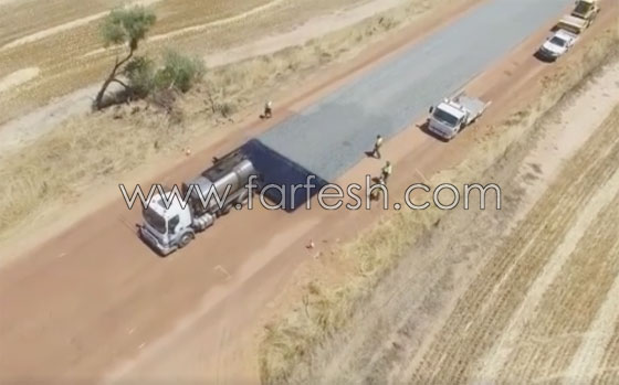 14 مليون مشاهدة لفيديو تعبيد طريق بأسلوب مذهل صورة رقم 1