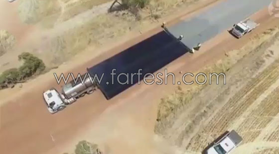 14 مليون مشاهدة لفيديو تعبيد طريق بأسلوب مذهل صورة رقم 2