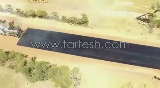 14 مليون مشاهدة لفيديو تعبيد طريق بأسلوب مذهل صورة رقم 3