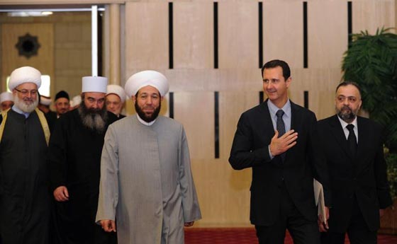 اخطأ مفتي سوريا فاصبح بشار الاسد قائدا راحلا وذكراه خالدة.. فيديو صورة رقم 1