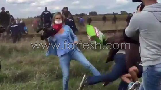  السجن 3 سنوات لصحفية مجرية اغضبت العالم عندما عرقلت لاجئا سوريا صورة رقم 3