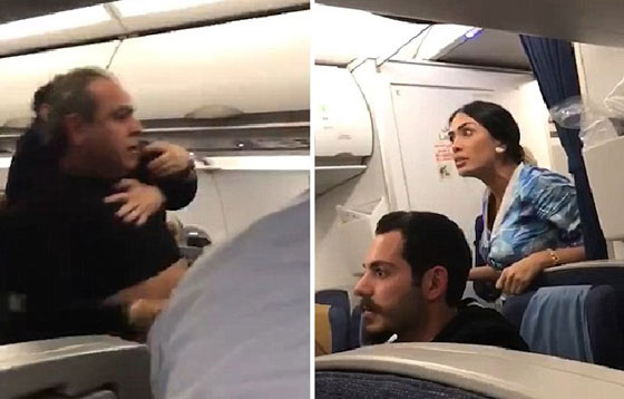 شجار عنيف بين ركاب لبنانيين يضطر طائرة للهبوط في اسطنبول.. فيديو صورة رقم 1