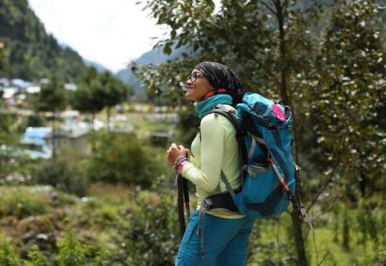  منال رستم: تخلت عن مهنتها كطبيبة صيدلية لتخاطر وتتسلق أعلى جبال العالم صورة رقم 5