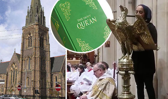 غضب في اسكتلندا.. مسلمون يتلون آيات قرآنية تنكر ألوهية المسيح داخل كنيسة  صورة رقم 6