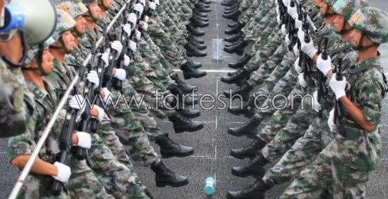 فيديو مدهش.. عرض عسكري خيالي للجيش الصيني  صورة رقم 5