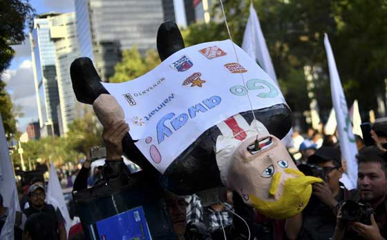 ترامب رئيس للمنقسمين.. بين مناصرين له ومحتجين في الشوارع صورة رقم 7