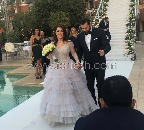  صور زفاف كندة علوش وعمرو يوسف بحضور اهل الفن صورة رقم 3