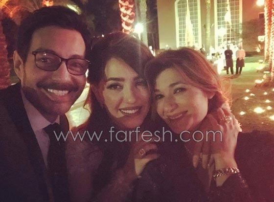  صور زفاف كندة علوش وعمرو يوسف بحضور اهل الفن صورة رقم 5