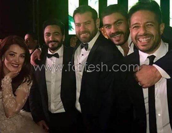  صور زفاف كندة علوش وعمرو يوسف بحضور اهل الفن صورة رقم 1