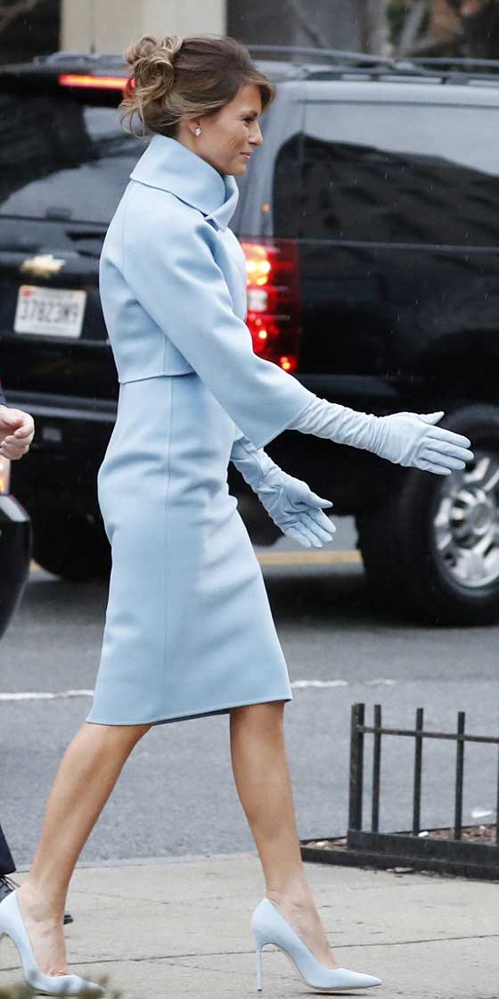 ميلانيا ترامب تستحضر جاكلين كينيدي بمعطف يحمل مسحة الستينيات صورة رقم 8