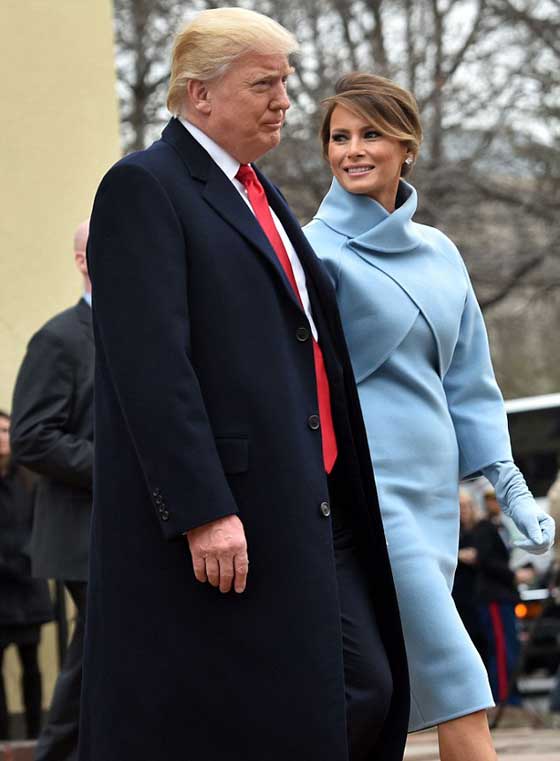 ميلانيا ترامب تستحضر جاكلين كينيدي بمعطف يحمل مسحة الستينيات صورة رقم 22