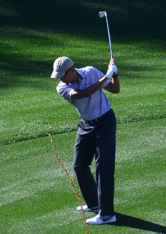 هكذا قضى اوباما يومه الاول بعد تركه الرئاسة صورة رقم 3