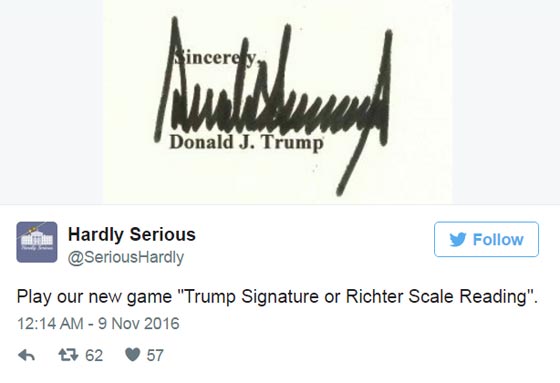 فيديو طريف.. تعرّف على شخصية دونالد ترامب من خلال توقيعه الغريب صورة رقم 2