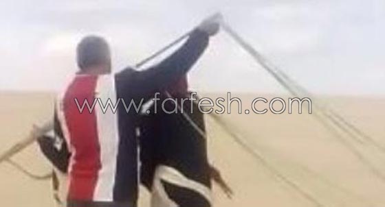 قفزة كارثية لفتاتين مصريتين اثناء ركوب الباراشوت.. فيديو صورة رقم 3