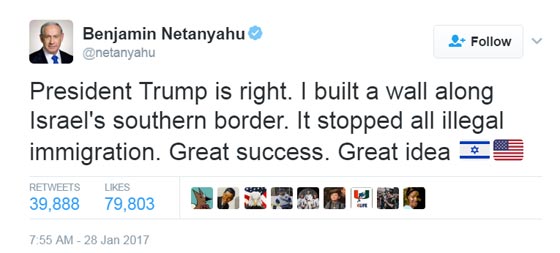 انتقادات حادة وشديدة اللهجة من المكسيك لنتنياهو بسبب تأييده للجدار! صورة رقم 1