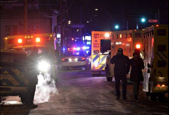 3 مسلحين يهاجمون مسجدا في كندا ويقتلون 6 مصلين ويصيبون 8 صورة رقم 4