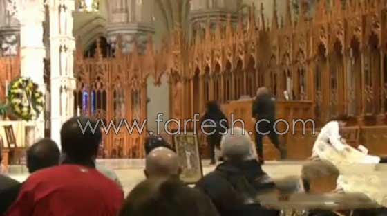 ما السبب الذي دفع هذا الرجل الى تسديد لكمة قوية لقس في الكنيسة؟ صورة رقم 8