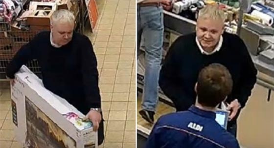 شاهد اغرب عملية سرقة في بريطانيا والسارق لا يزال حرا طليقا! صورة رقم 1