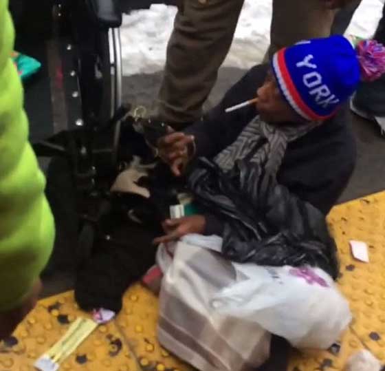 فيديو صادم: المخدرات والسرقات تحوّل مليونيرة إلى مشردة بنيويورك! صورة رقم 3