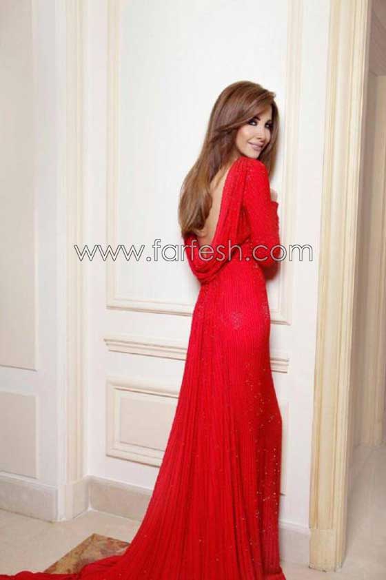 نجمات عربيات بالأحمر في شهر الحب صورة رقم 5