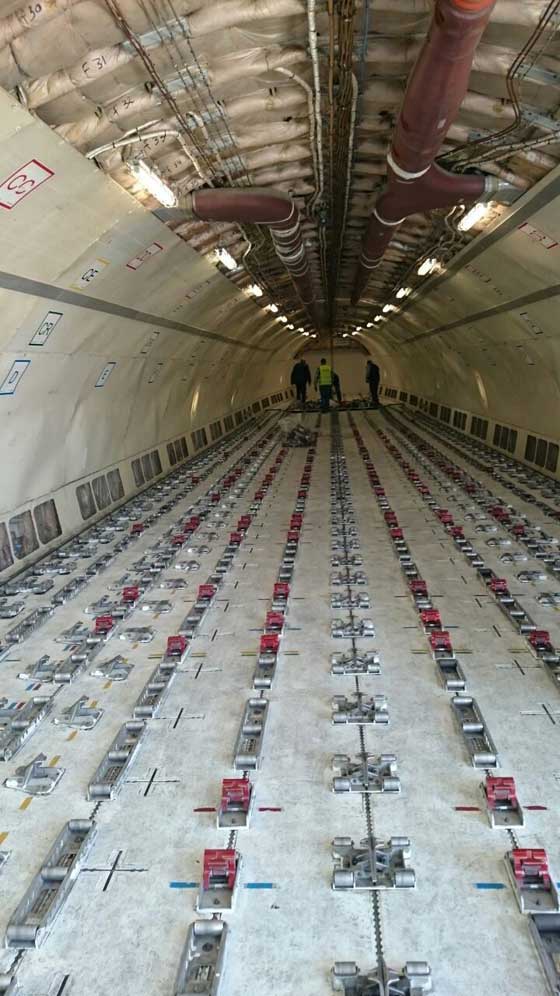 صور مذهلة.. مشروع نقل فتاة مصرية تزن نصف طن الى الهند بطائرة شحن صورة رقم 10