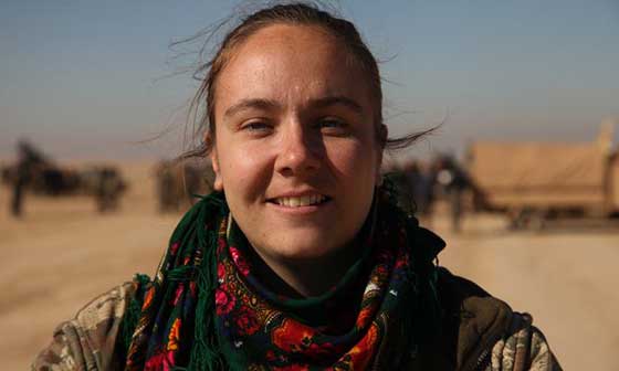 ذهبت لاعداد تقرير عن النساء الكرديات فاصبحت مقاتلة ضد داعش صورة رقم 1