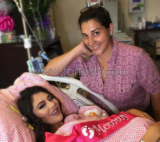  بعد ان اتهمها بالحمل قبل الزواج، زوج مريم حسين ينشر صورة طفلتهما صورة رقم 3