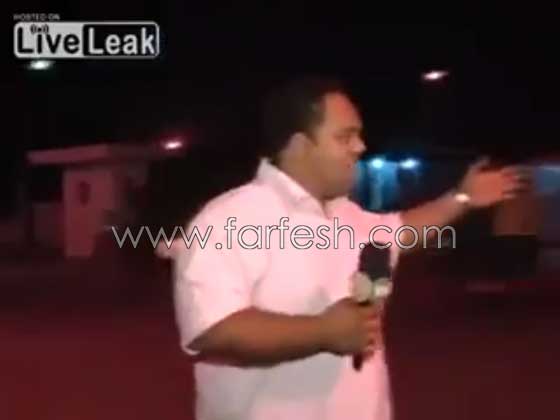 بالفيديو.. لحظة وقوع حادث على الهواء مباشرة صورة رقم 2