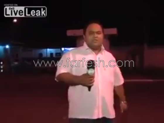 بالفيديو.. لحظة وقوع حادث على الهواء مباشرة صورة رقم 3