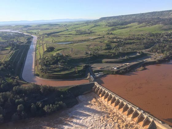  اكبر سد بشمال كاليفورنيا على وشك الانهيار واجلاء 162 الف مواطن صورة رقم 19