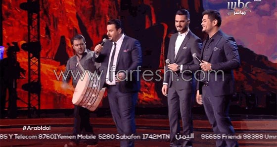 عرب ايدول: فيديو وصور حلقة النتائج مع الضيف ماجد المهندس صورة رقم 4