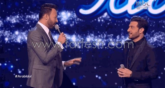 عرب ايدول: فيديو وصور حلقة النتائج مع الضيف ماجد المهندس صورة رقم 11