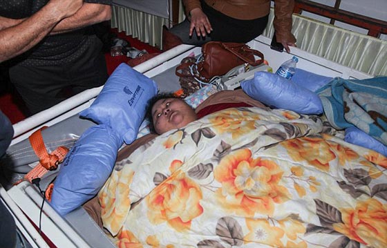 بعد 5 أيام فقط في مستشفى مومباي.. كم فقدت إيمان أحمد من وزنها؟ صور صورة رقم 8