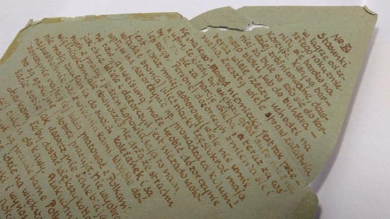 رسائل من داخل معسكرات الابادة النازية مكتوبة ببول النساء الاسيرات صورة رقم 3