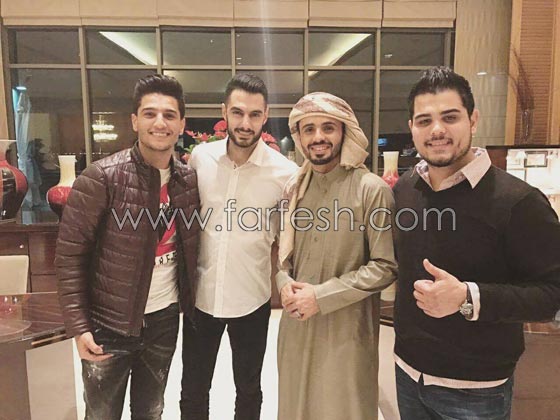 صور محمد عساف في تدريبات عرب ايدول مع يعقوب، عمار وامير صورة رقم 1
