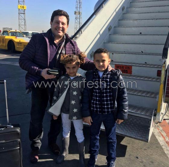صور احفاد شريف منير، غادة عبد الرازق وهاني شاكر: ما اغلى من الولد! صورة رقم 3