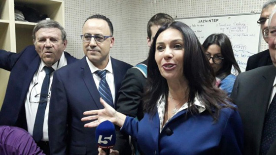 وزيرة اسرائيلية ترافق فريق كرة الى تركيا من اجل ضمان تأمين الحماية له صورة رقم 6