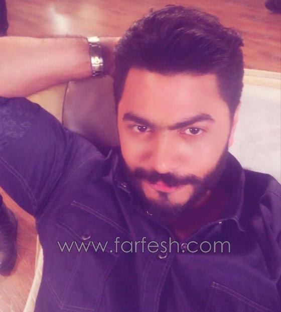  صور تامر حسني في طفولته تعيد له الذكريات الغالية صورة رقم 5