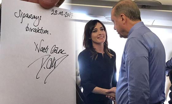 كيف اقنع الرئيس التركي اردوغان، مذيعة شهيرة على الإقلاع عن التدخين؟  صورة رقم 1